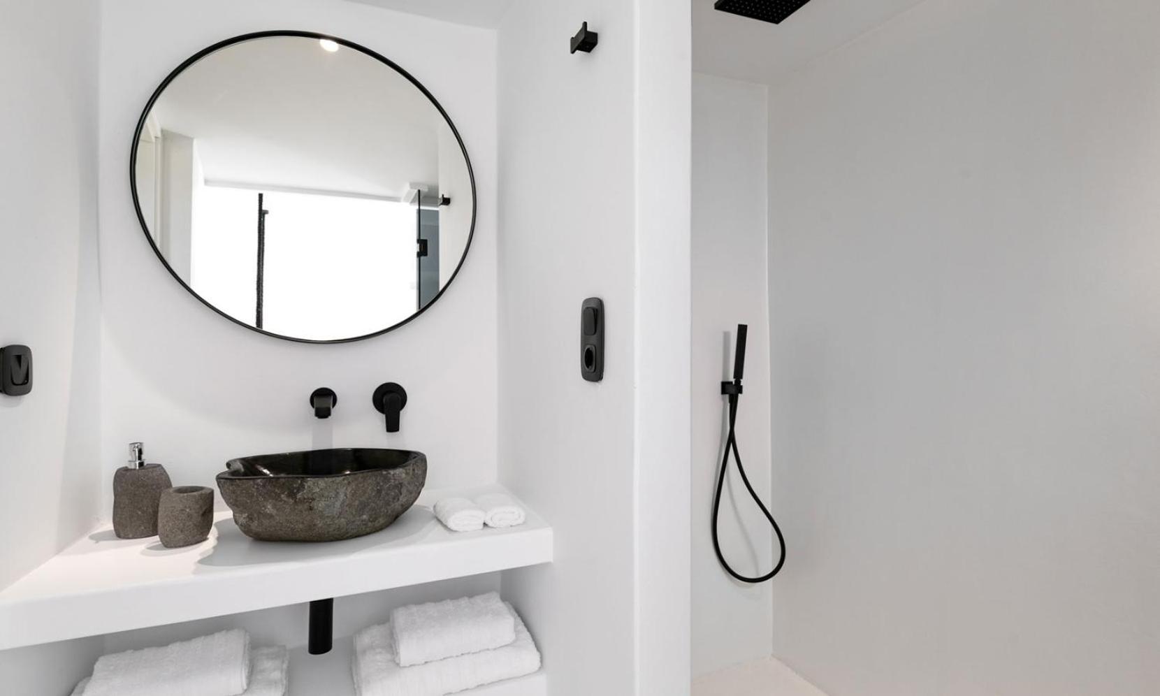 Psarou Black Villa 2 Exteriör bild